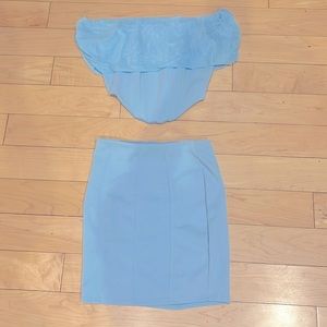 Windsor Skirt/crop Top Set 💓